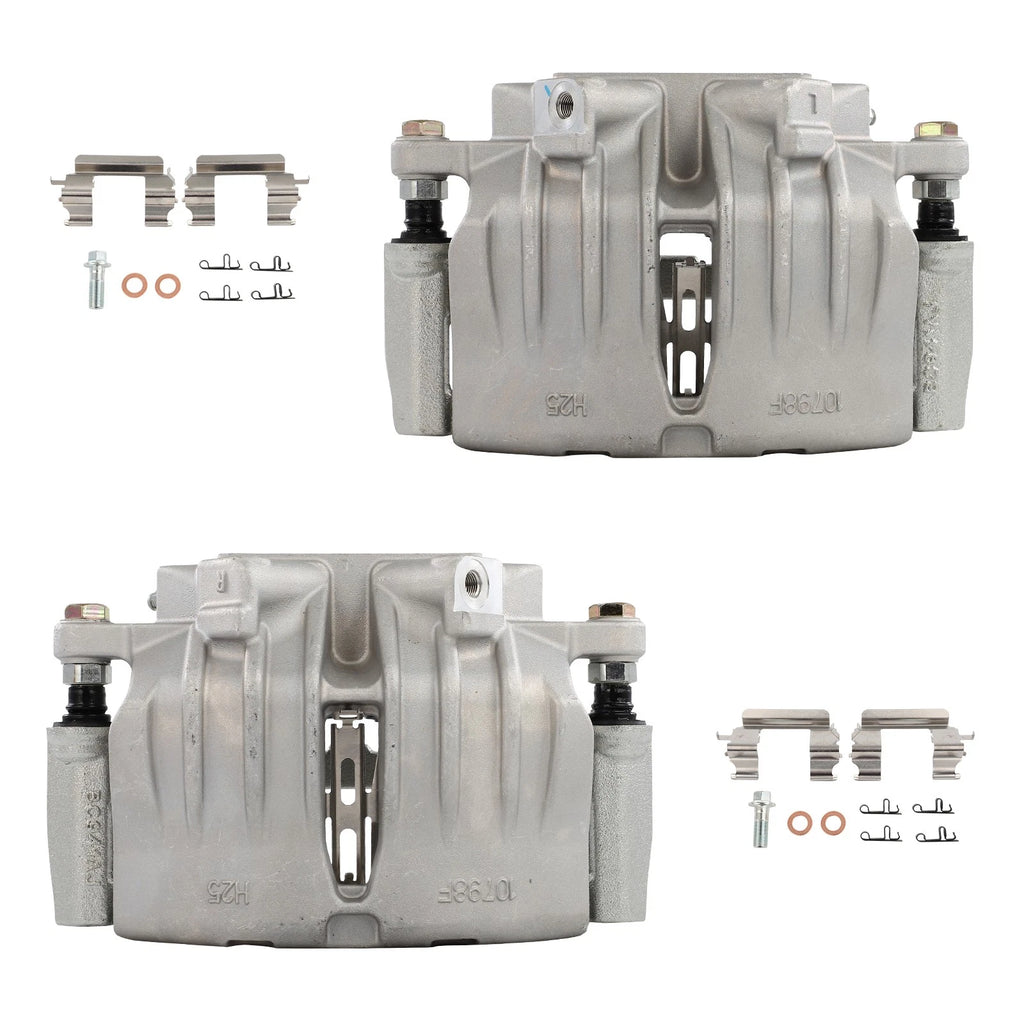 Set of 2 Front Brake Calipers for Chevrolet Trailblazer (2003–2005)