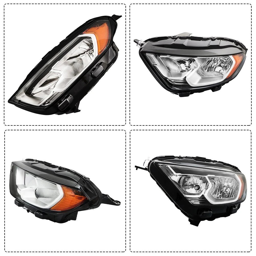 Headlight for Ford EcoSport (2018–2022) Driver/Left Side Halogen Clear