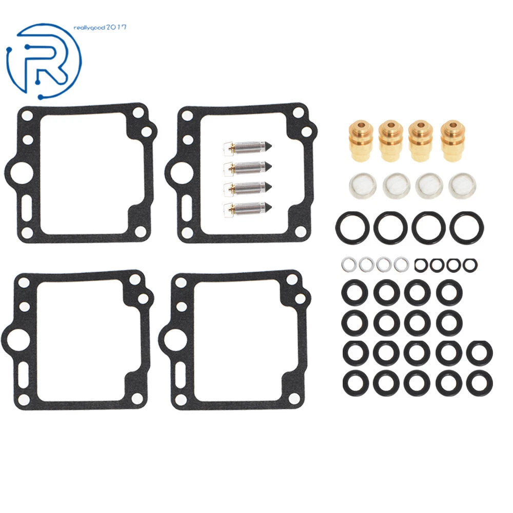 Set of 4 Carburetor Rebuild Kits for Yamaha XJ700 XJ750 FJ1100 FJ1200
