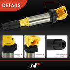 6X Yellow Ignition Coil for BMW 320i 325Ci 325i 325xi 330Ci 330i 330xi (2001–2006)