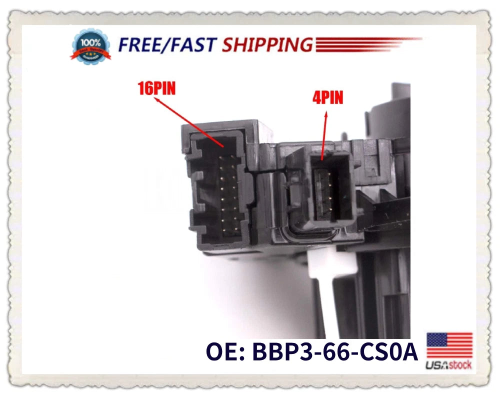 Spiral Cable Clock Spring for Mazda 3 (2012–2015)