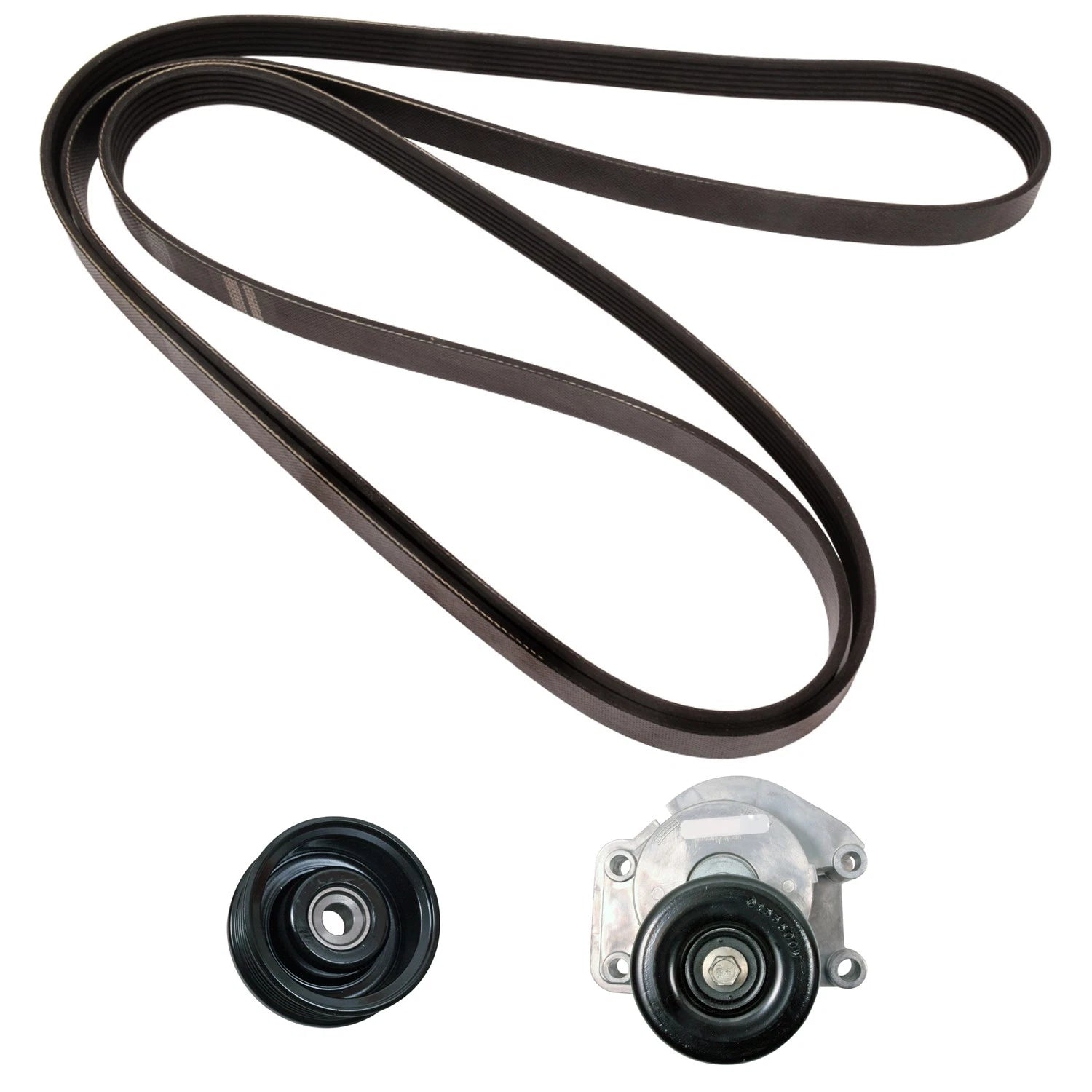 Drive Belt Idler Pulley Tensioner Kit for SC430, Sequoia, Tundra (2001–2021)