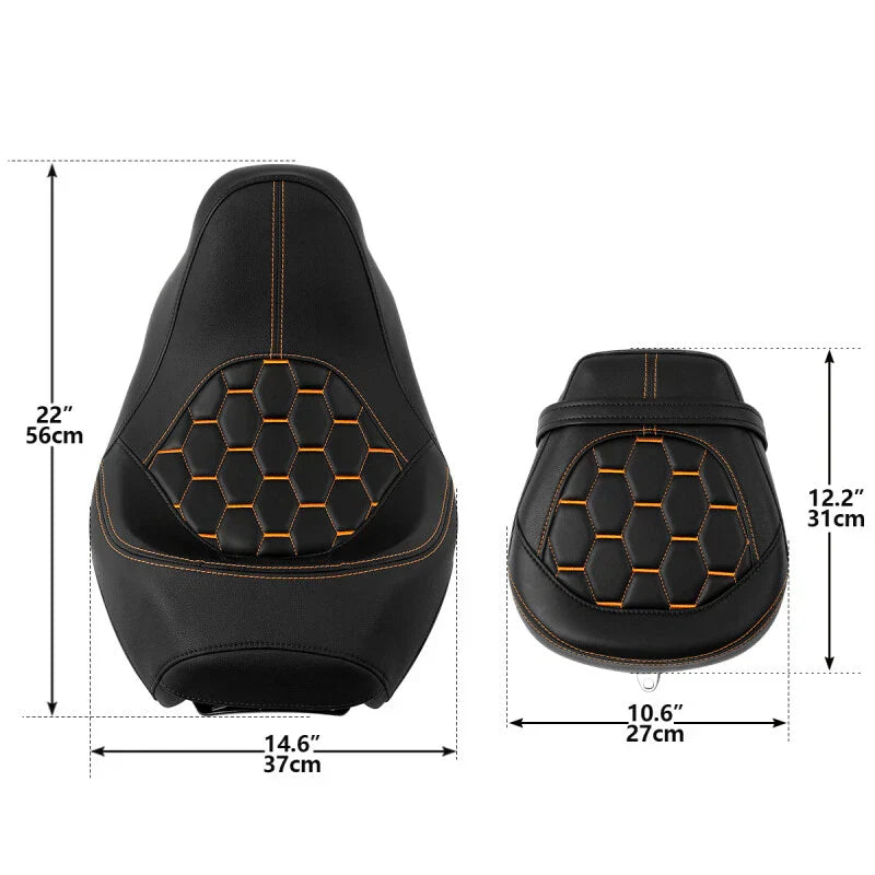 Driver & Passenger Seats for Harley Touring CVO Street Glide (2009-2023)