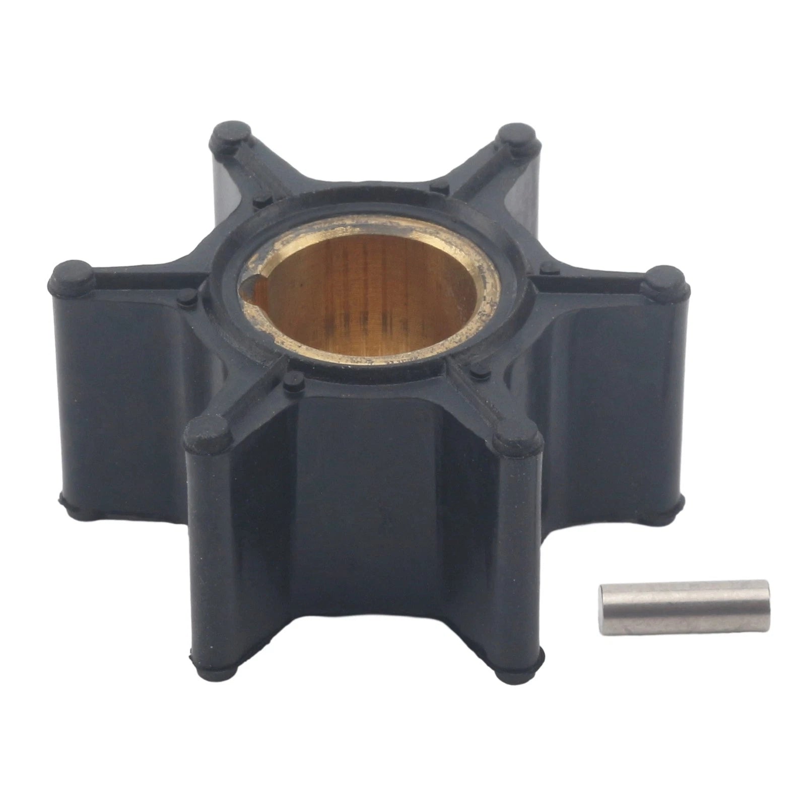 Water Pump Impeller & Pin for Evinrude Johnson 8-15 HP Outboard (386084)