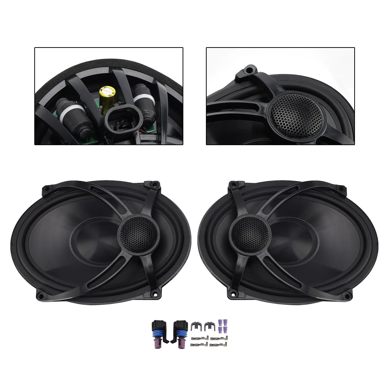 5"X7" Saddlebag Lid Speakers for Harley Touring Road Glide FLHR (1994–2024)