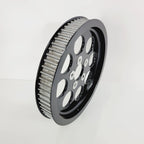 1.5" Wide 70T Gloss Black Pulley for Harley FXR Super Glide (1982–1994, 1999–2000)
