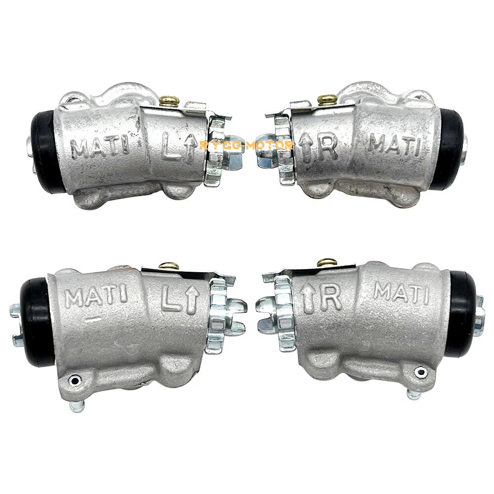 Set of 4 Front Brake Wheel Cylinders for Honda TRX350 Rancher (2004–2006)