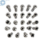 Set of 24 Collets for R8 Machines (Precision)