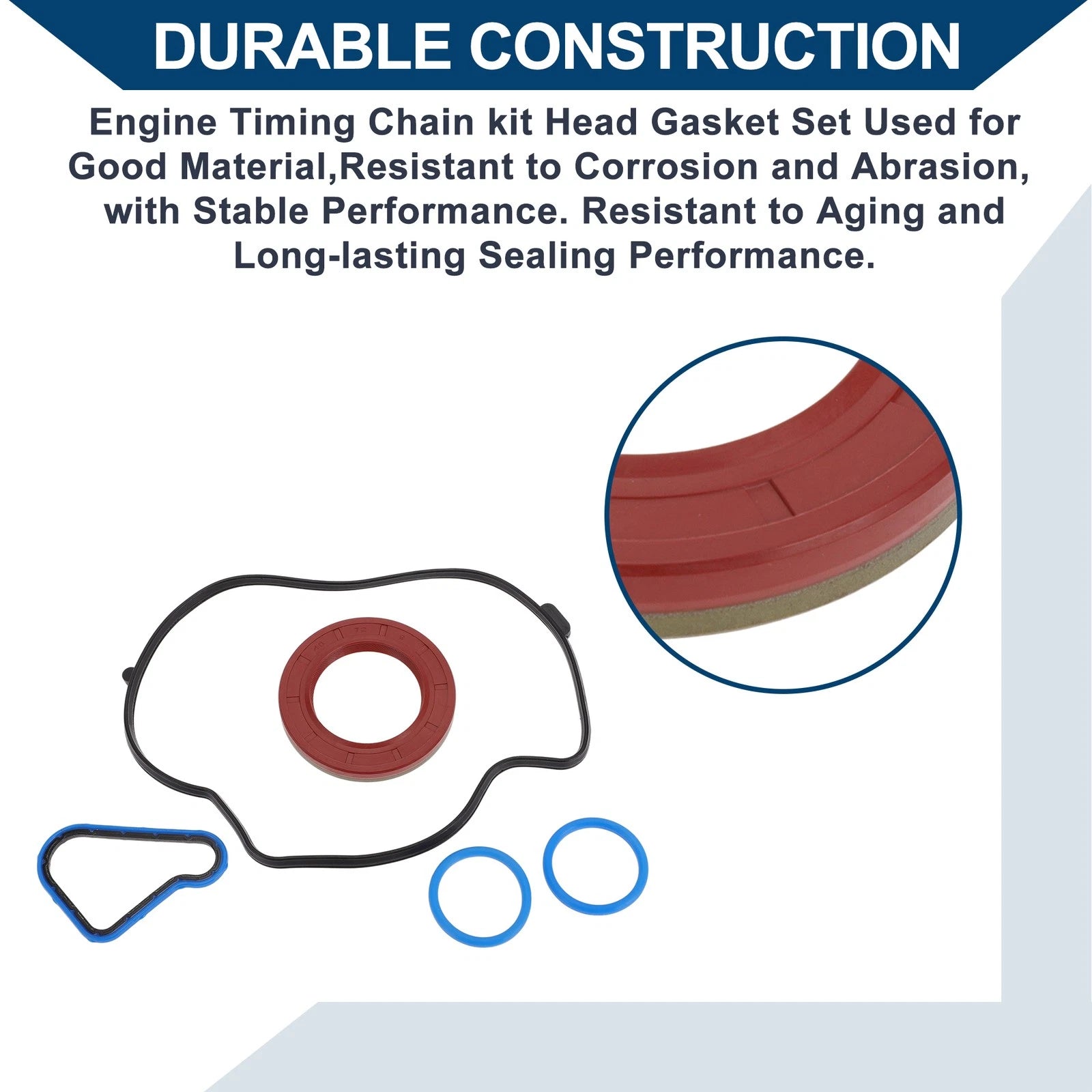 Engine Timing Cover Gasket Set TCS46022 for Dodge Durango (2003–2009)