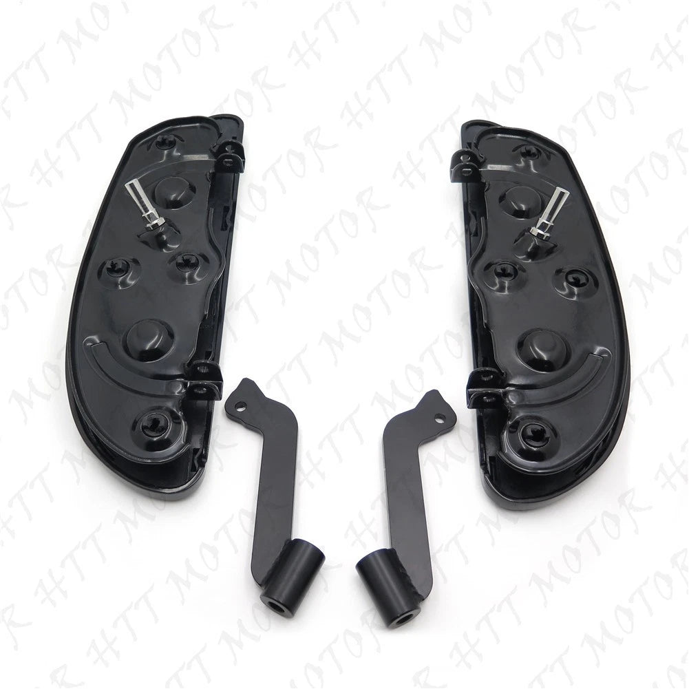 Footboard Kit for Harley-Davidson Heritage Softail Classic FLSTC, Fat Boy FLSTF (2000–2017)