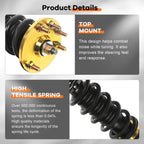 Coilovers for Honda Accord (2003-2007) Adjustable Height Suspension Kit