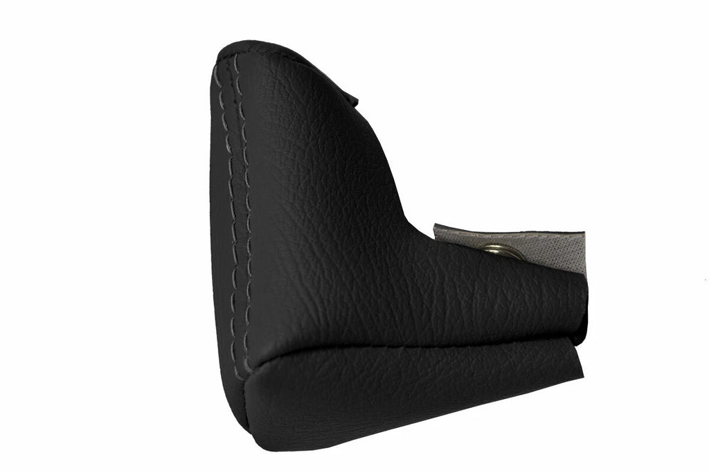 Leather Automatic Shift Gear Knob Cover for BMW E30 (1981–1991) Black
