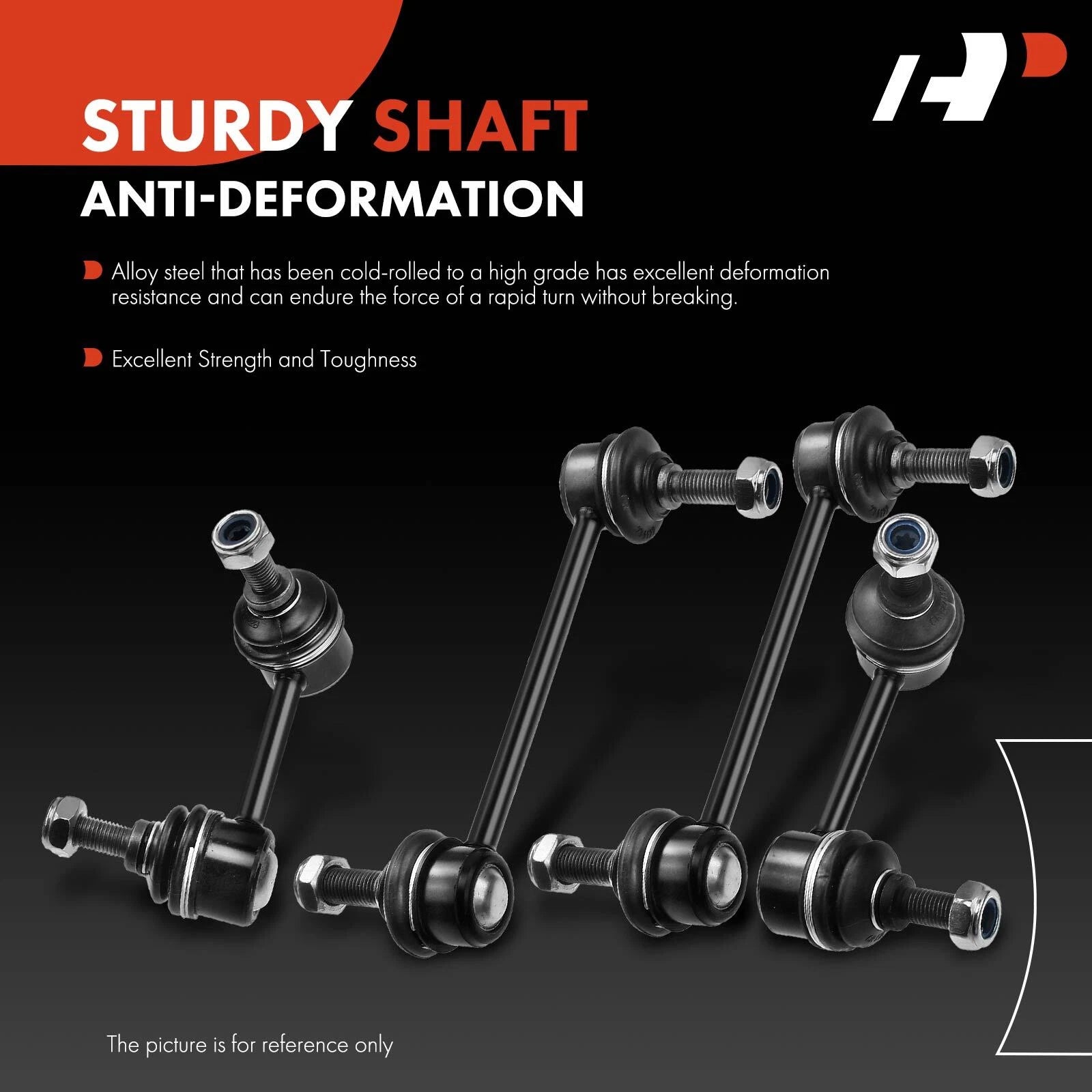 Set of 4 Stabilizer Bar Links for Honda Prelude (1997–2001)