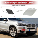 1 Pcs Rear Tow Hook Cover for BMW 428i White (2014 - 2016)