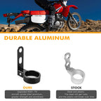 Front Brake Line Hose Clamp for Honda XR650L (1993–2025) CNC Aluminum