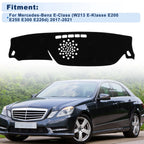 Dash Cover for Mercedes-Benz E-Class (W213 E200 E250 E300 E220d) Black