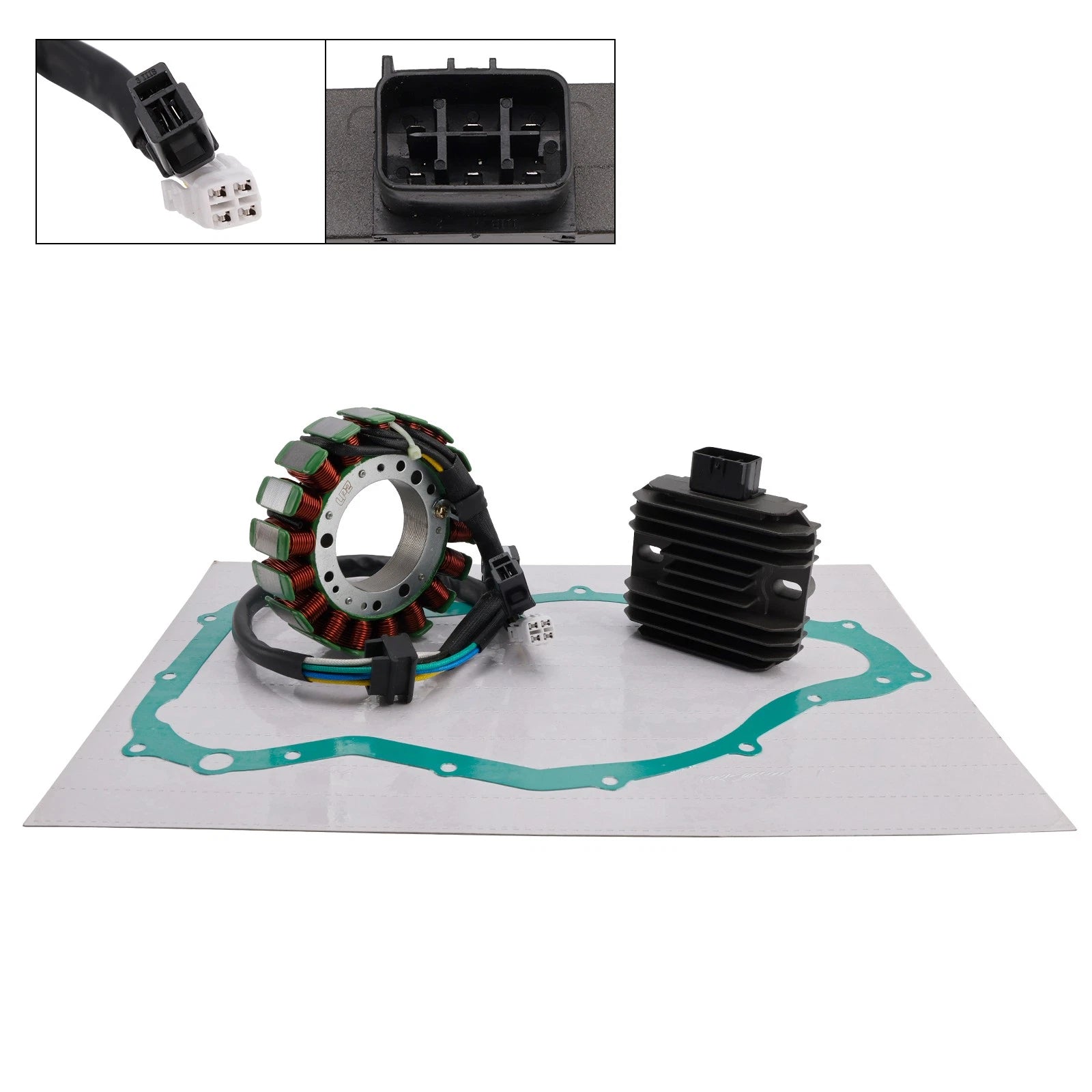 Stator Regulator Rectifier & Gasket for Suzuki LT-A 500 F Vinson (2002–2007)