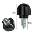 2pcs Fixing Screws for Mixer Black Screw Knob Parts