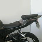 Front Driver Rear Passenger Seat for Suzuki GSXR 1000 (2005–2006) Black