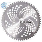 Set of 2 Carbide Tip Brush Blades for Cutter (10" x 60T)