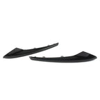 Black Front Bumper Outer Grill Covers for Jaguar XE R-Sport (2015-2019)