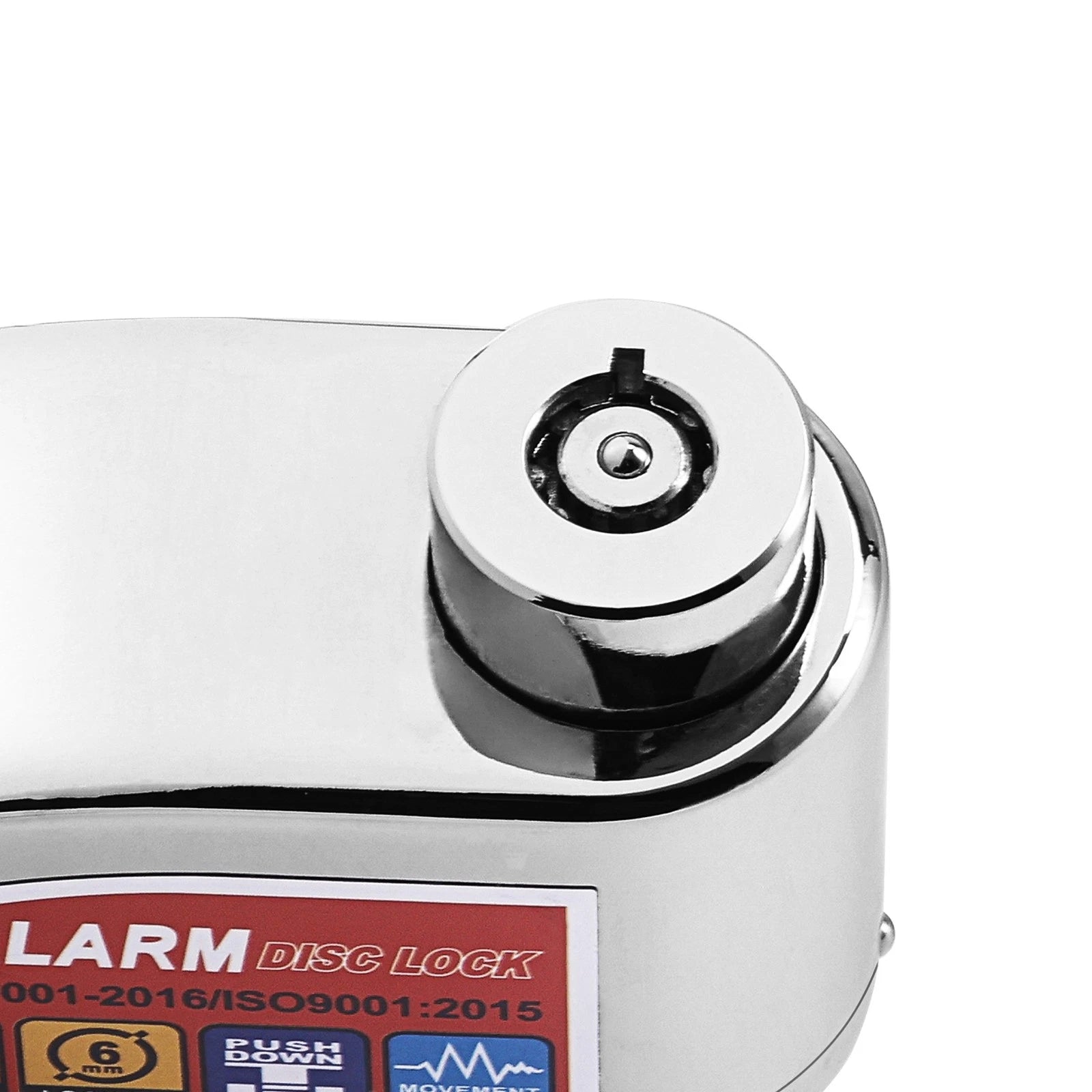 Anti-theft Wheel Disc Brake Lock with 100dB Alarm for Scooter Bicycle