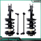 Front Strut w/Coil Spring Stabilizer Bar Link Kit for Nissan Quest (2004–2009)