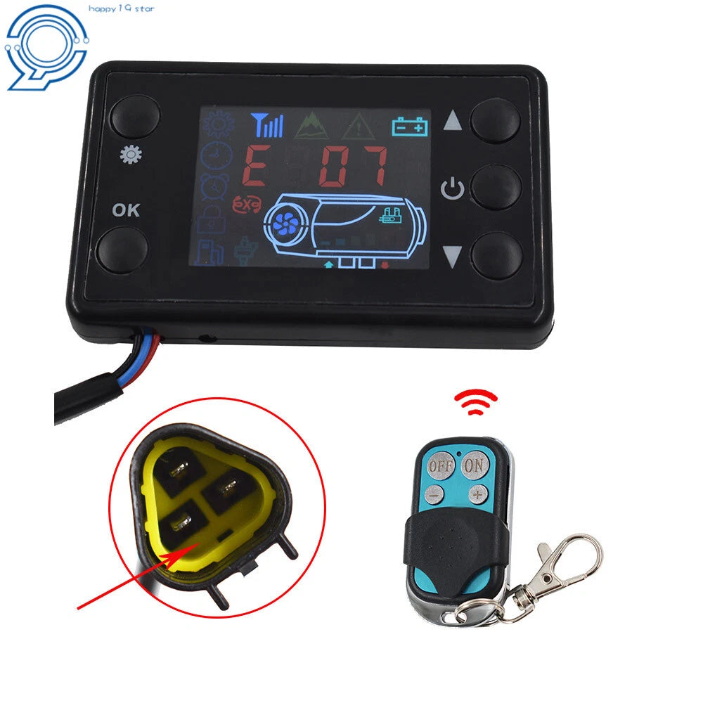 LCD Monitor Remote Control Switch for Air Diesel Parking Heater
