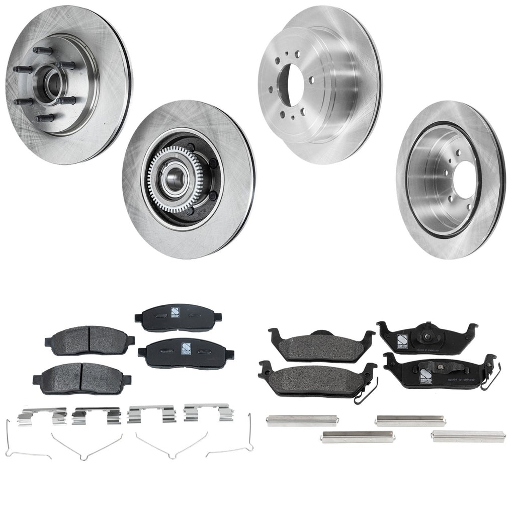 Disc Brake & Pad Kit for Ford F-150, Lincoln Mark LT (2004–2008)