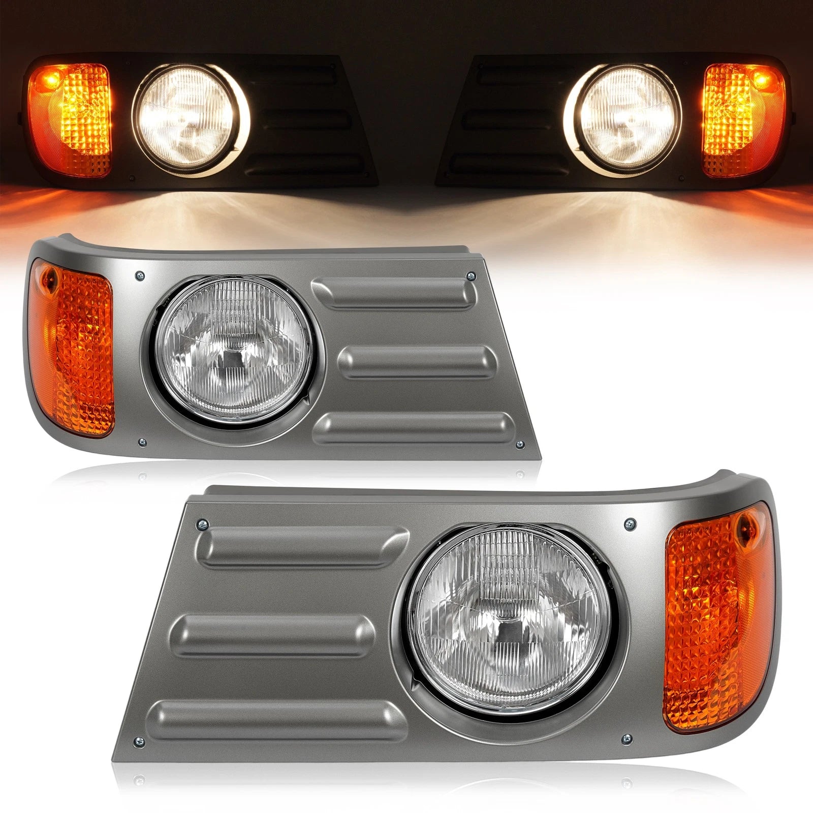 Headlight Corner Light Bezel Set for Mack CV713