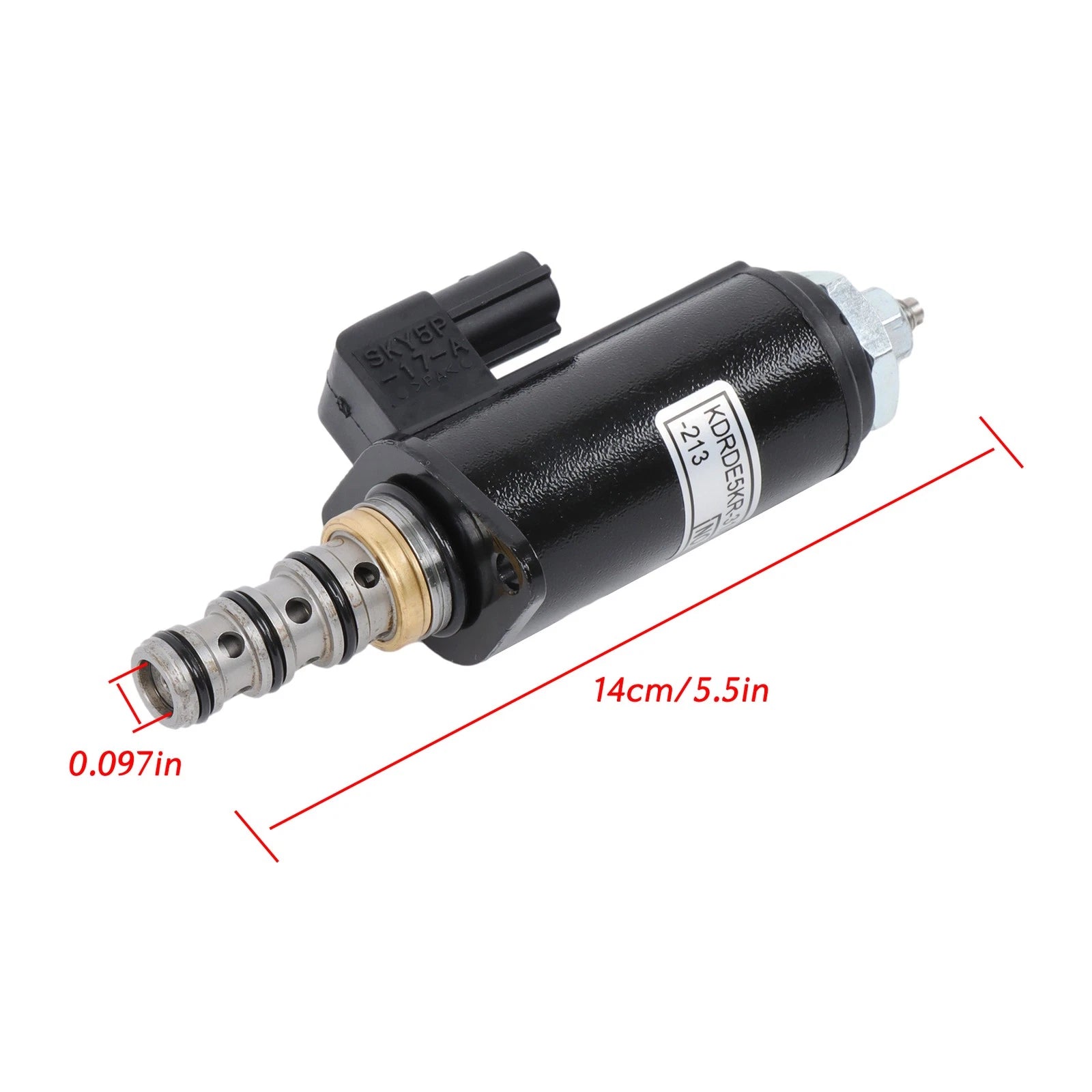 Solenoid Valve for Kobelco SK200/230/350-8 (2008–2018)