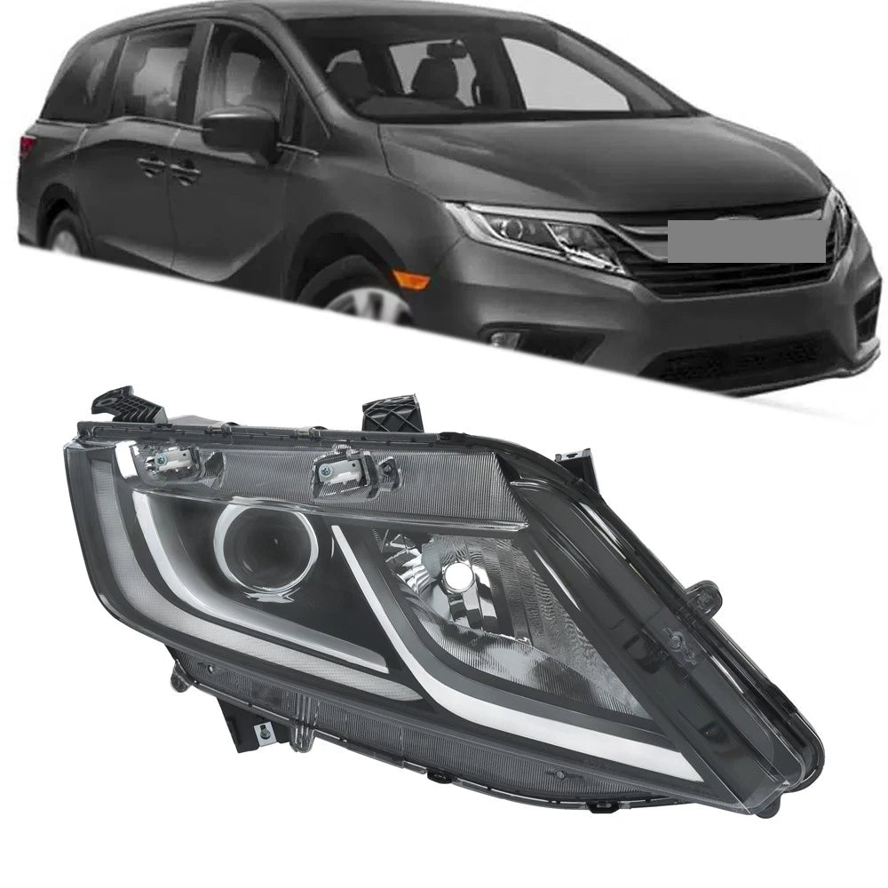 Halogen Headlight Assembly with LED DRL for Honda Odyssey (2018–2020)