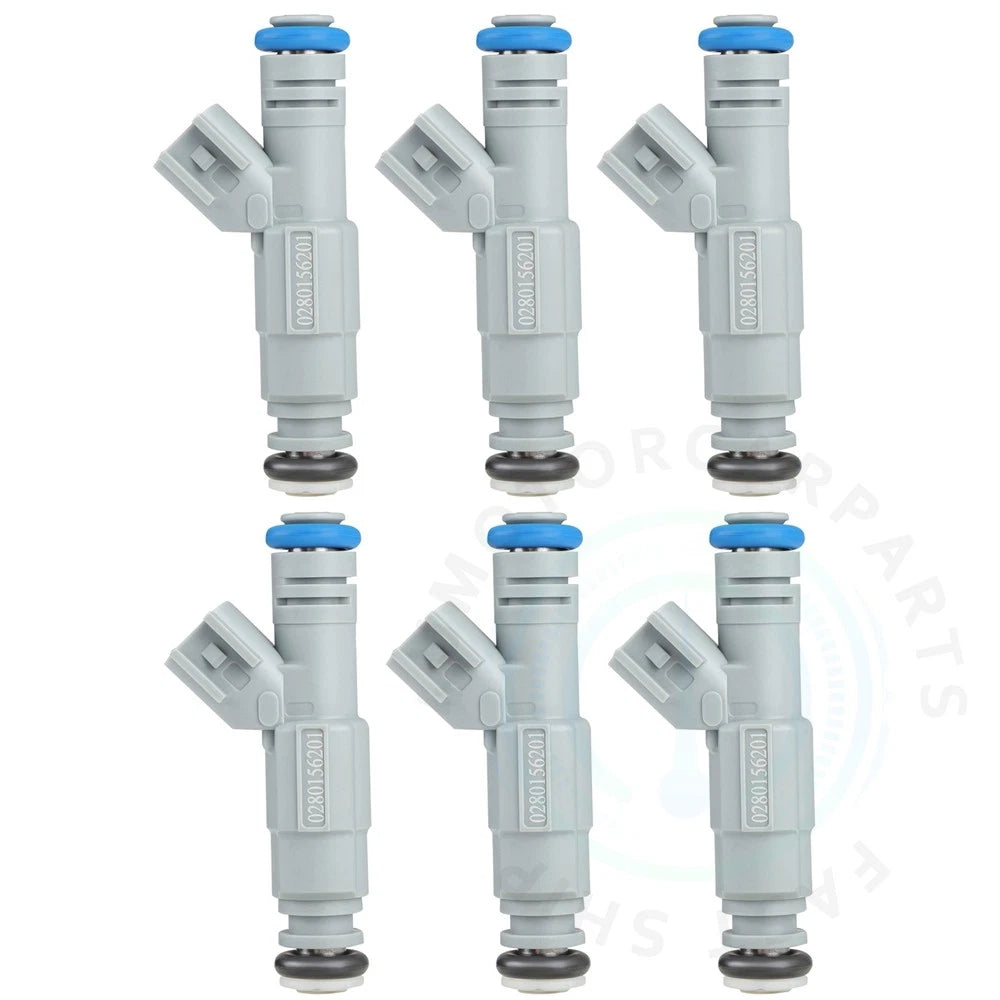Set of 6 Fuel Injectors for Pontiac Grand Prix (2004–2007) 3.8L V6