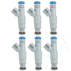 Set of 6 Fuel Injectors for Pontiac Grand Prix (2004–2007) 3.8L V6