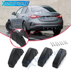 US Matte Black 4-Wing Rear Bumper Splitter Kit for Mercedes-Benz CLA (2016–2019)