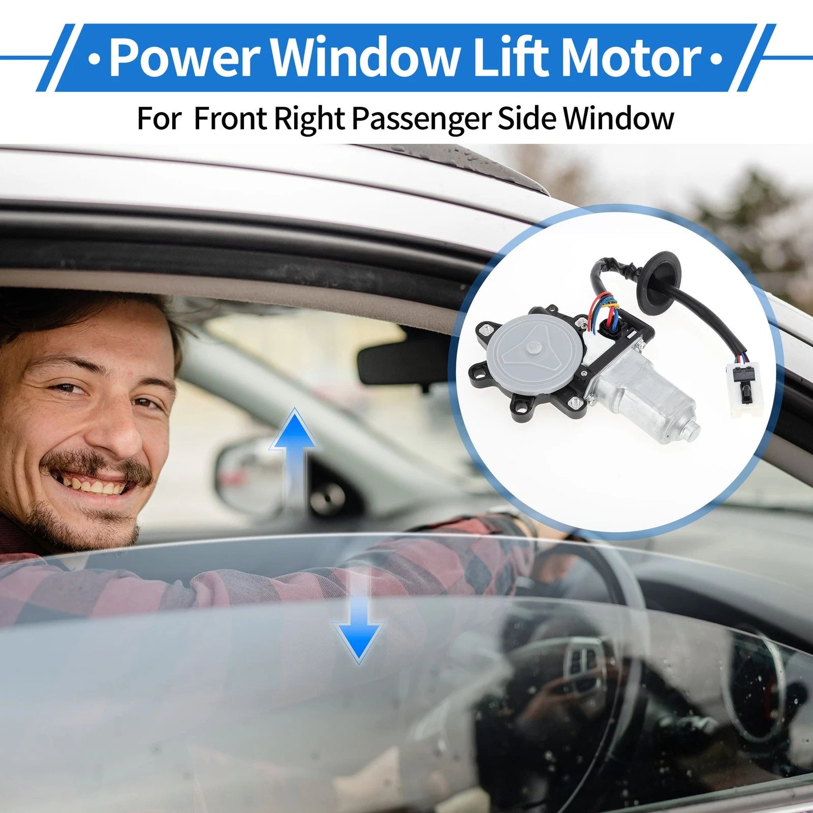 Power Window Regulator Lift Motor No.80730CD00A for Nissan 350Z (2003–2009)