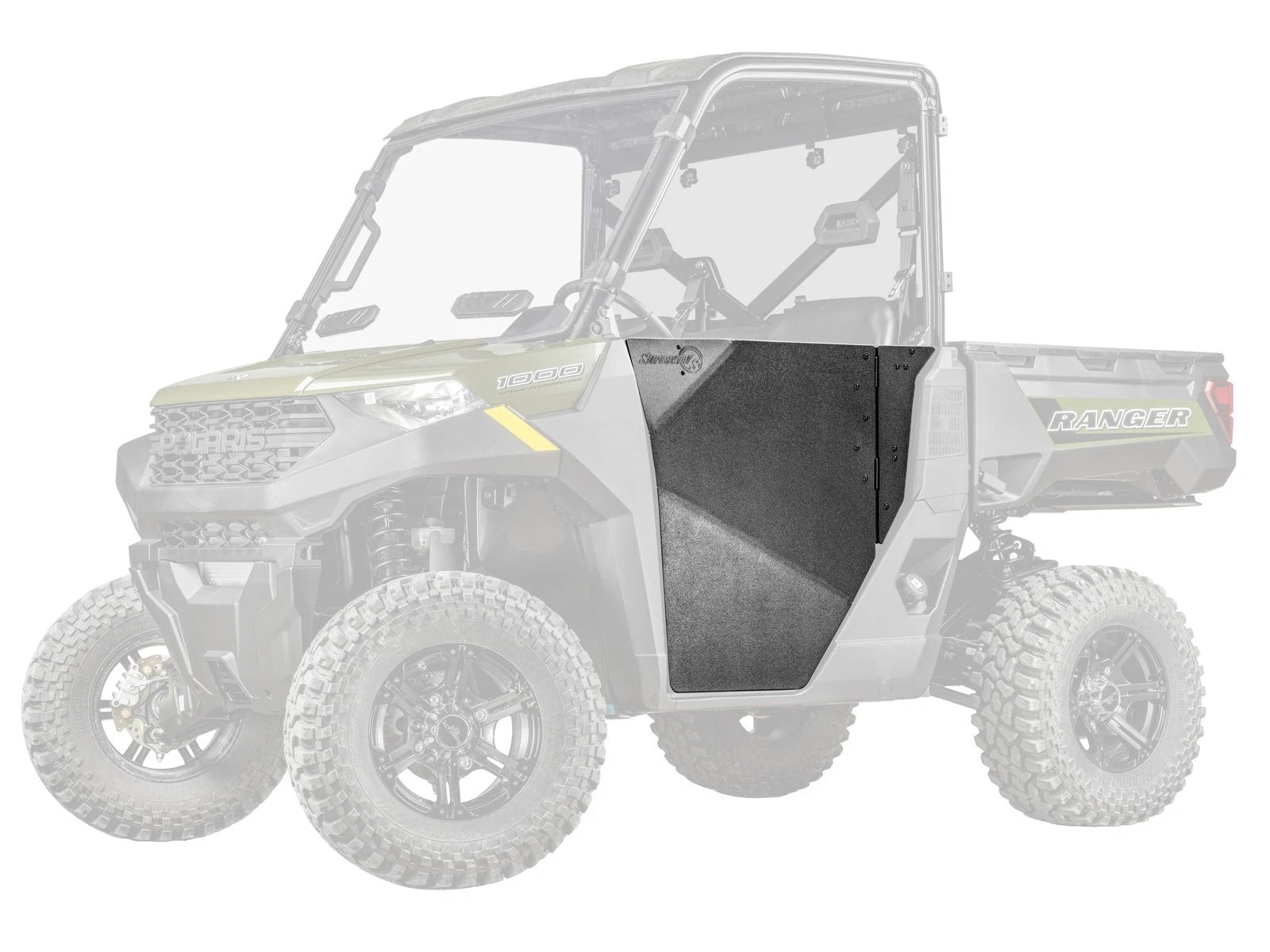 SuperATV HDPE Half Doors for Polaris Ranger 1000 (2026+)