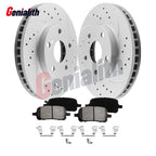10.8in Front Rotors Brake Pads for Lexus ES300, Toyota Avalon, Camry, Solara (5LUGS)