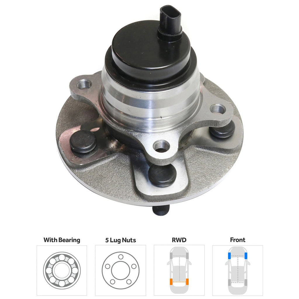 Front Right Wheel Hub for Lexus LS460 (2007–2017)