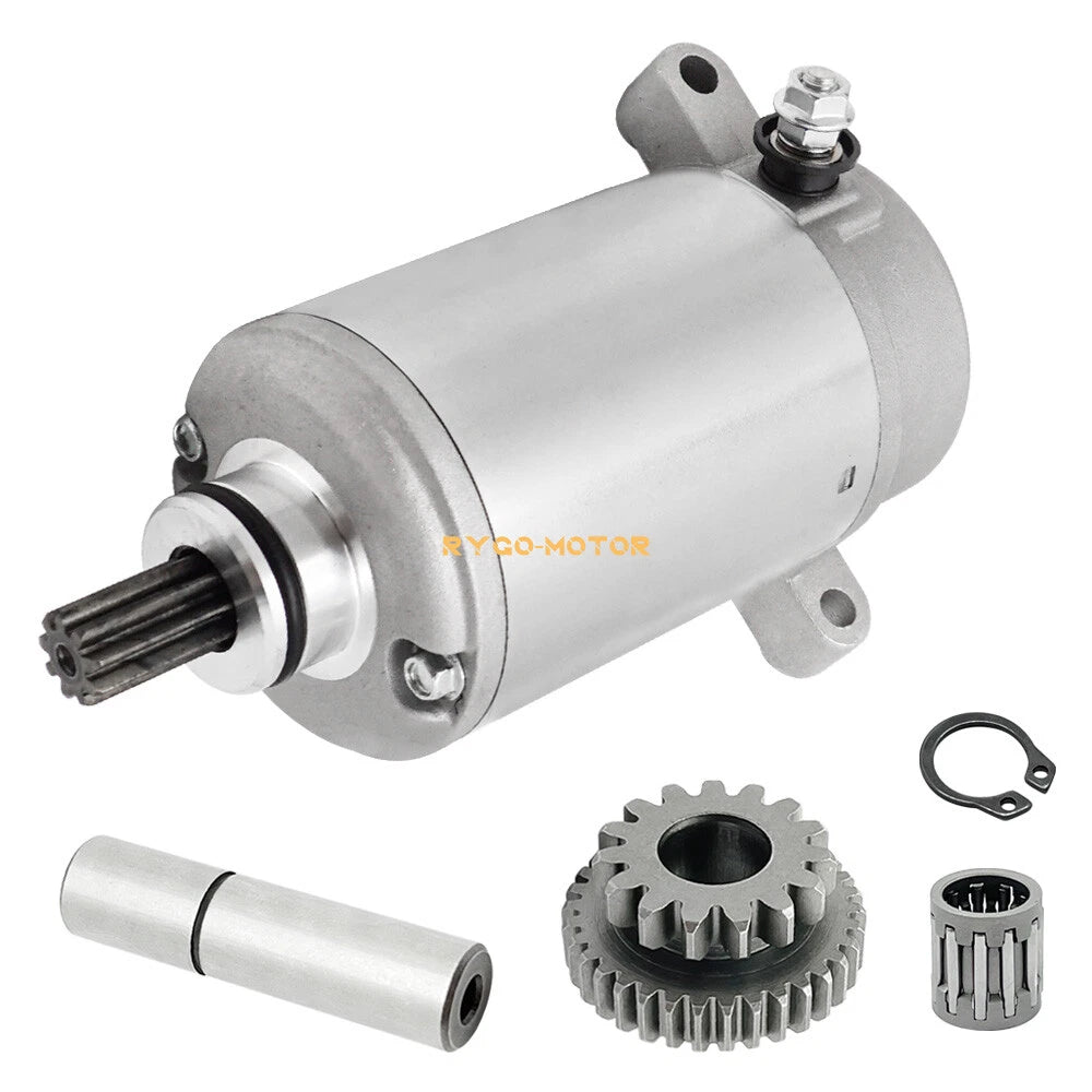 Starter Motor 9T & Idler Gear 15T/34T for Yamaha Big Bear 400 YFM400 (2000–2012)