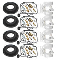4X Carburetor Float Diaphragm Repair Kit for Suzuki GSXR1100W (1993–1998)