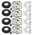 4X Carburetor Float Diaphragm Repair Kit for Suzuki GSXR1100W (1993–1998)