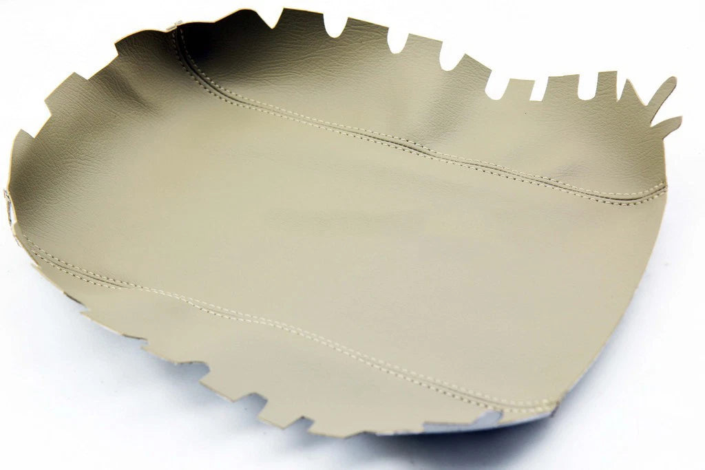 Leather Synthetic Console Armrest Cover for Ford Explorer (2006–2010) Beige