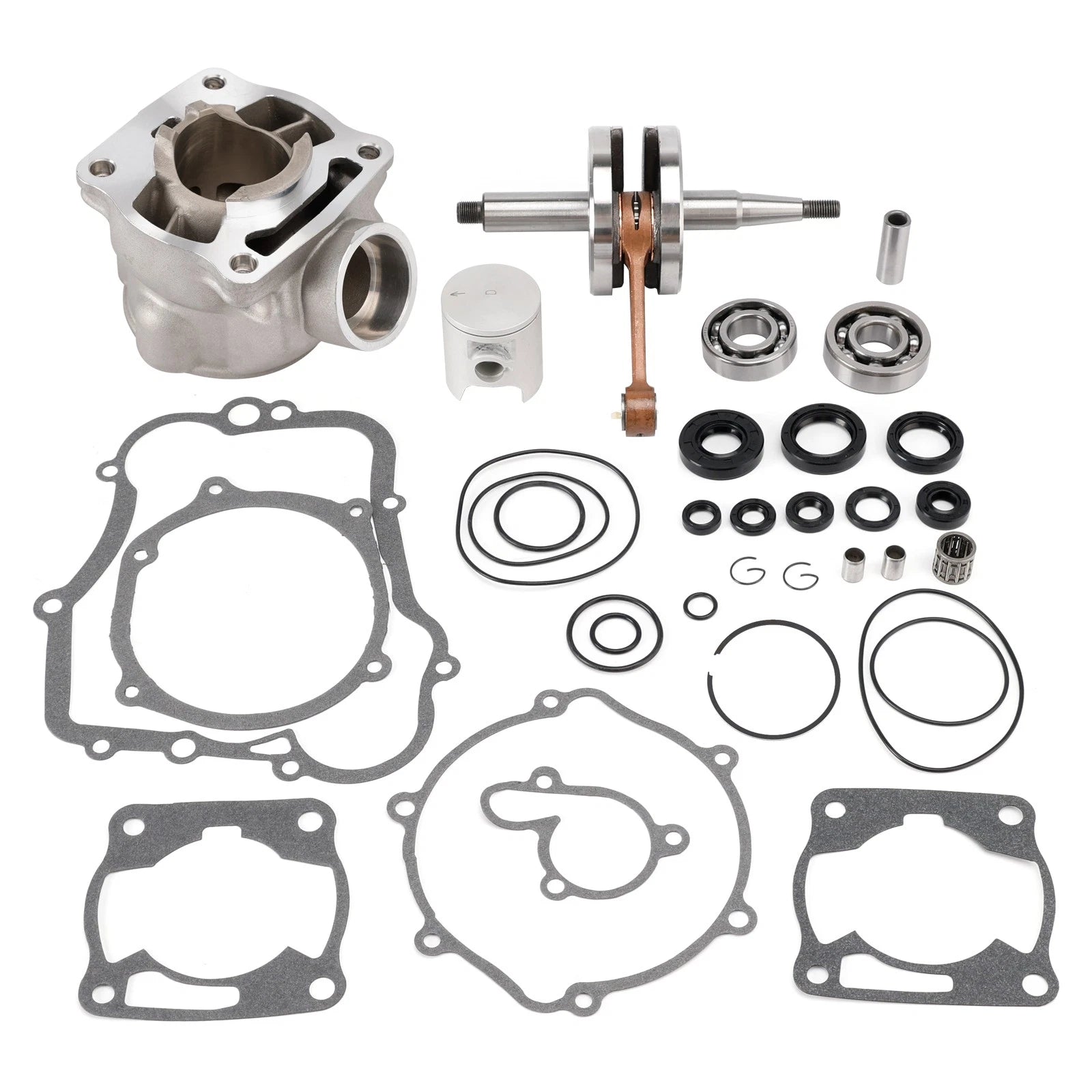 Cylinder, Piston, Crankshaft, Gasket, Bearing, O-Ring for Yamaha YZ80 (1993–2001)