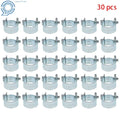 Set of 30 Fuel Injection Gas Line Hose Clamps 3/8 Inch (14mm-16mm)
