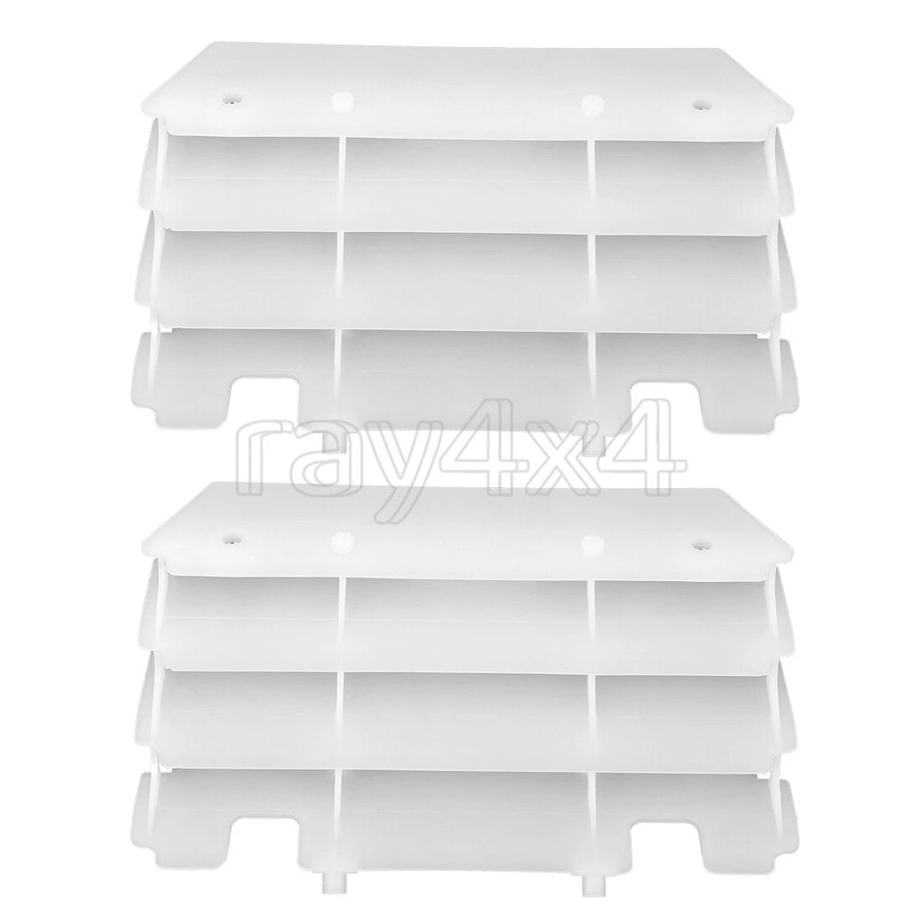 Set of 2 Radiator Shrouds Guards for Kawasaki KX125 KX250 (1997–2005) 14037-1310-RZ