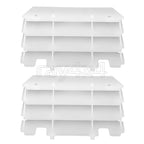 Set of 2 Radiator Shrouds Guards for Kawasaki KX125 KX250 (1997–2005) 14037-1310-RZ
