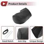 Car Gear Shift Knob Cover for Honda Inspire (2023) - Black Faux Leather