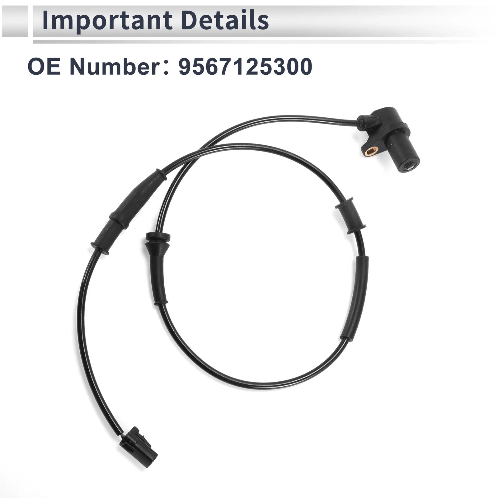 ABS Wheel Speed Sensor No. 9567125300 for Hyundai Accent (2000–2005)