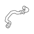 Upper Radiator Coolant Hose for BMW 330e (2016–2018)